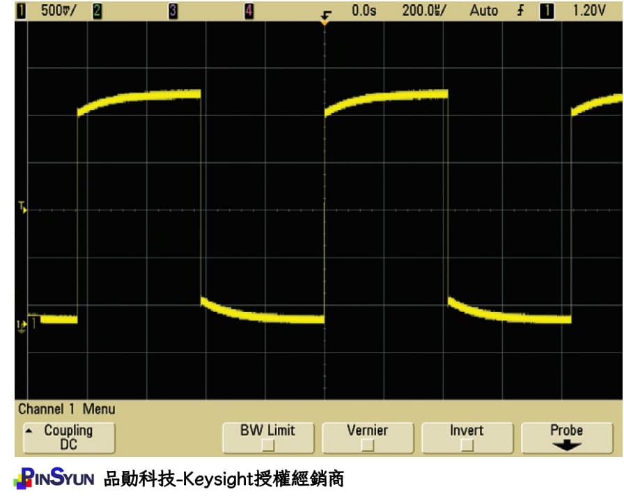 示波器被動探棒_欠補償