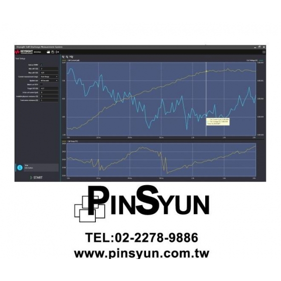 Keysight_BT2192A_自放電量測_電池自放電>