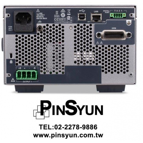 Keysight_400W_60V_10A_電源供應器>