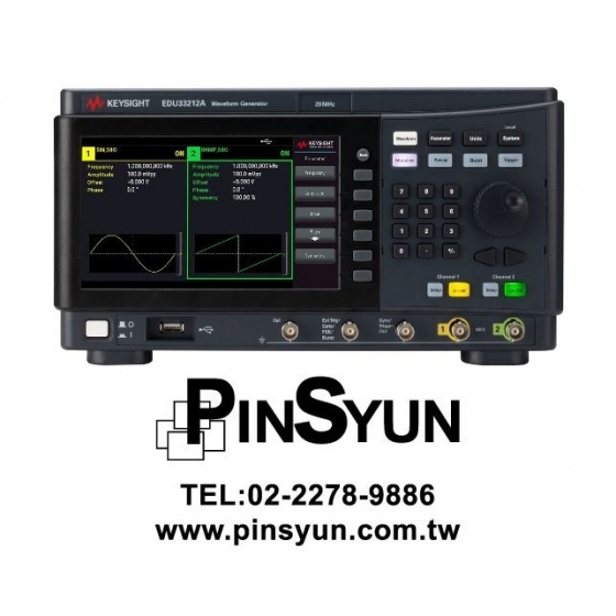 Keysight_EDU33212A_任意波型產生器_20MHz>