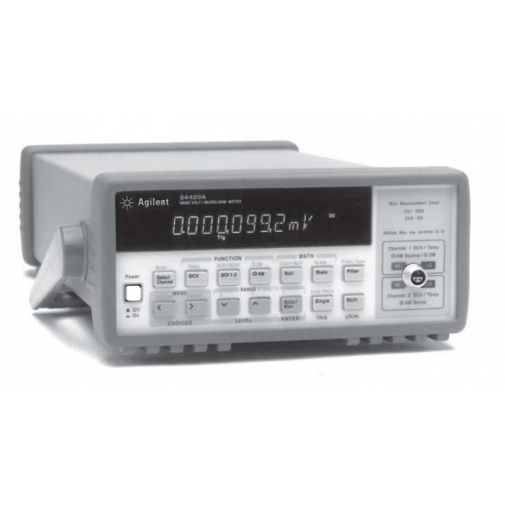 Keysight_34420A_微歐姆錶_奈伏表>