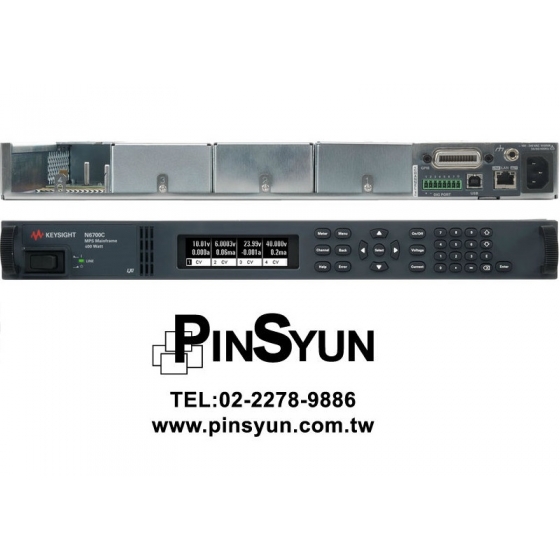 Keysight_N6701C_600W模組式電源供應器>