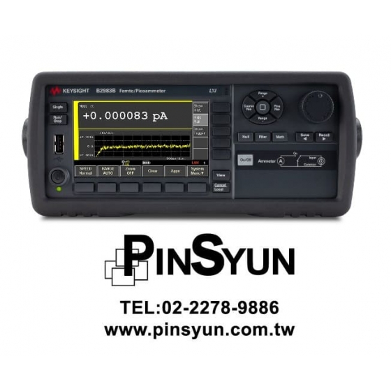 Keysight_B2983B_微電流錶_B2983A>