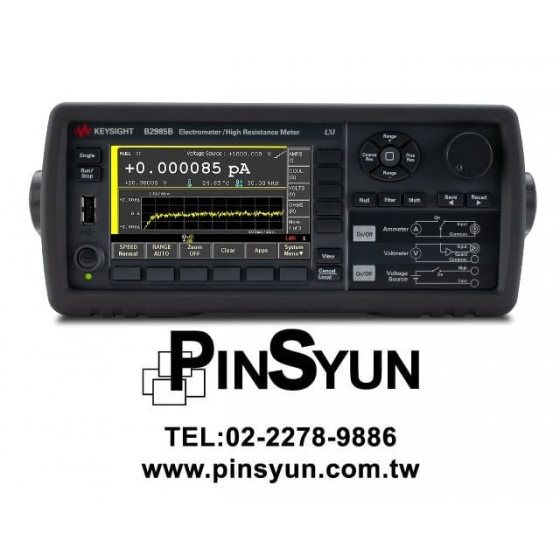 Keysight_B2985B_高阻計_靜電錶_4339B>